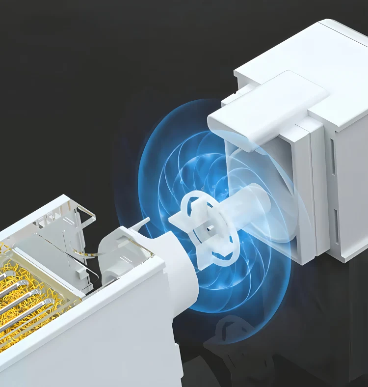 High-speed silent motor, and you can sleep peacefully