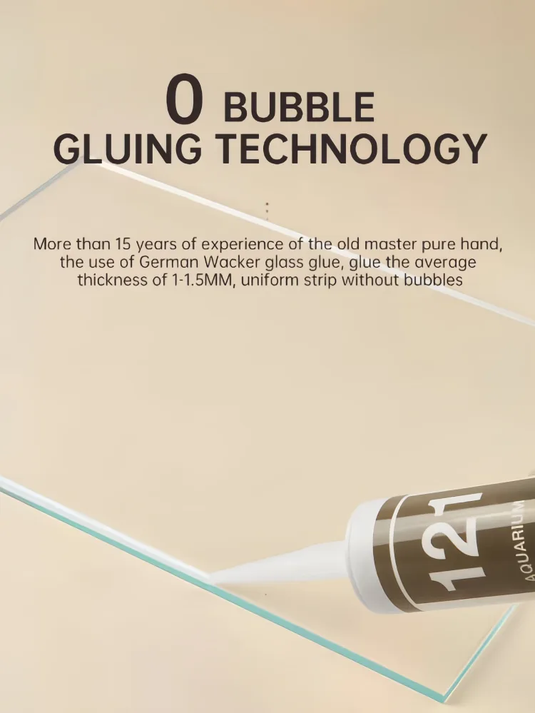 Purely hand-pasted glass