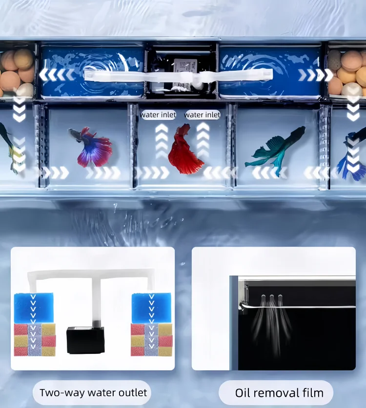 back filter betta fish tank 3 - yee