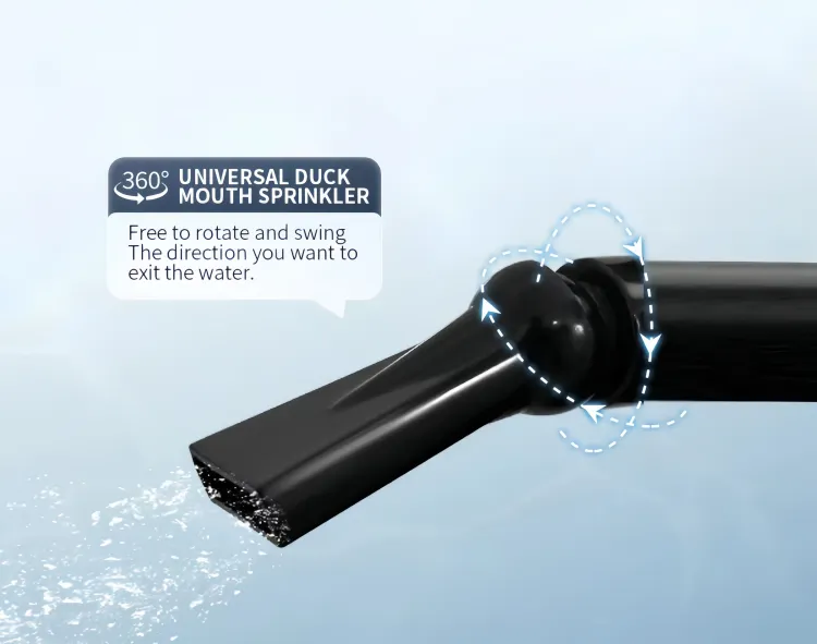 Double duckbill outlet design