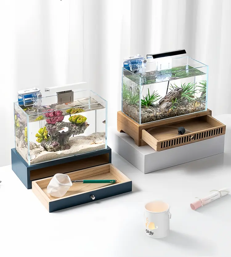Fish tank with cabinet 2