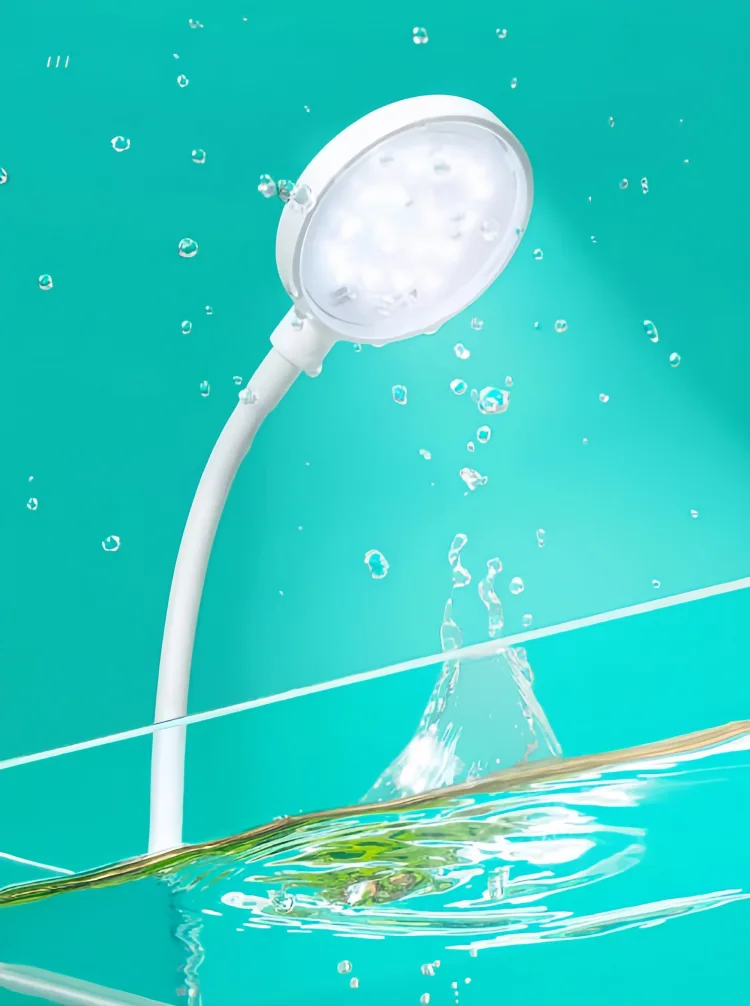 Acrylic shell, waterproof and sealed design