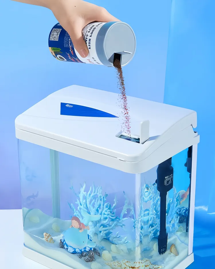 Convenient hidden feeding mouth