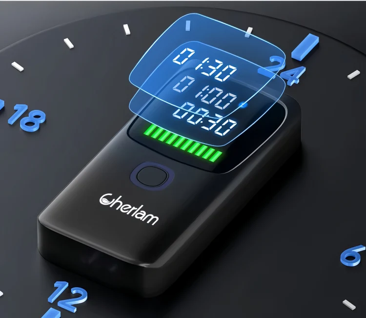 Intelligent timing, adjust the sterilization time at will