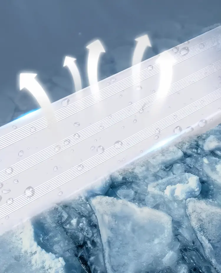 Shark fin heat dissipation design, efficient heat dissipation and guaranteed performance