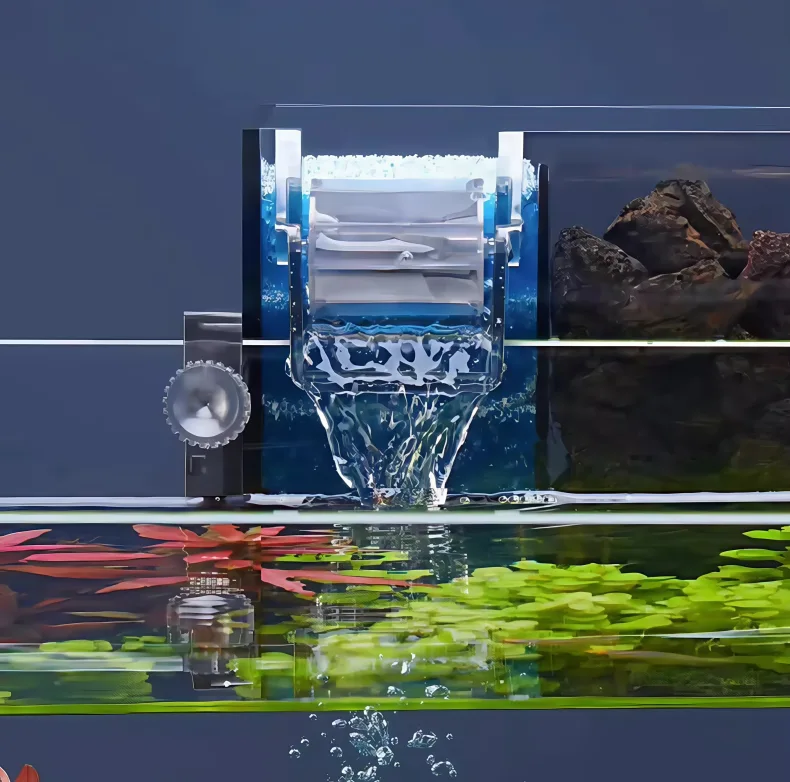 Waterfall-style water outlet, better oxygenation effect