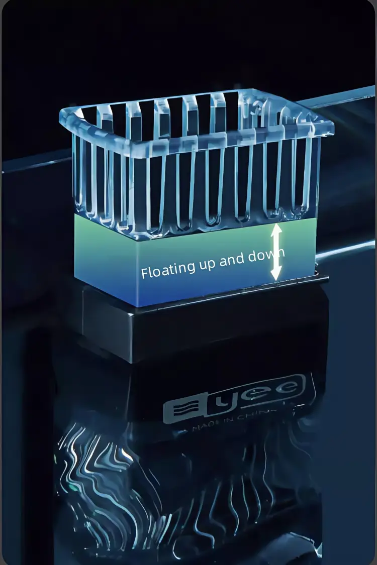 Automatically raise and lower the floating platform by 3cm without lowering the water level