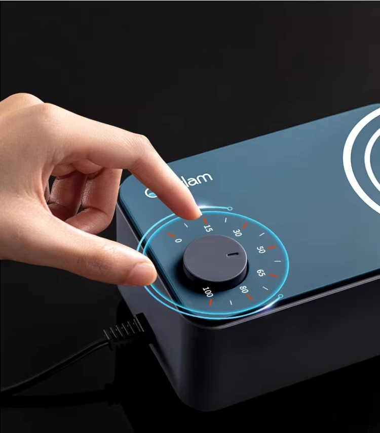 Electronic adjustment button