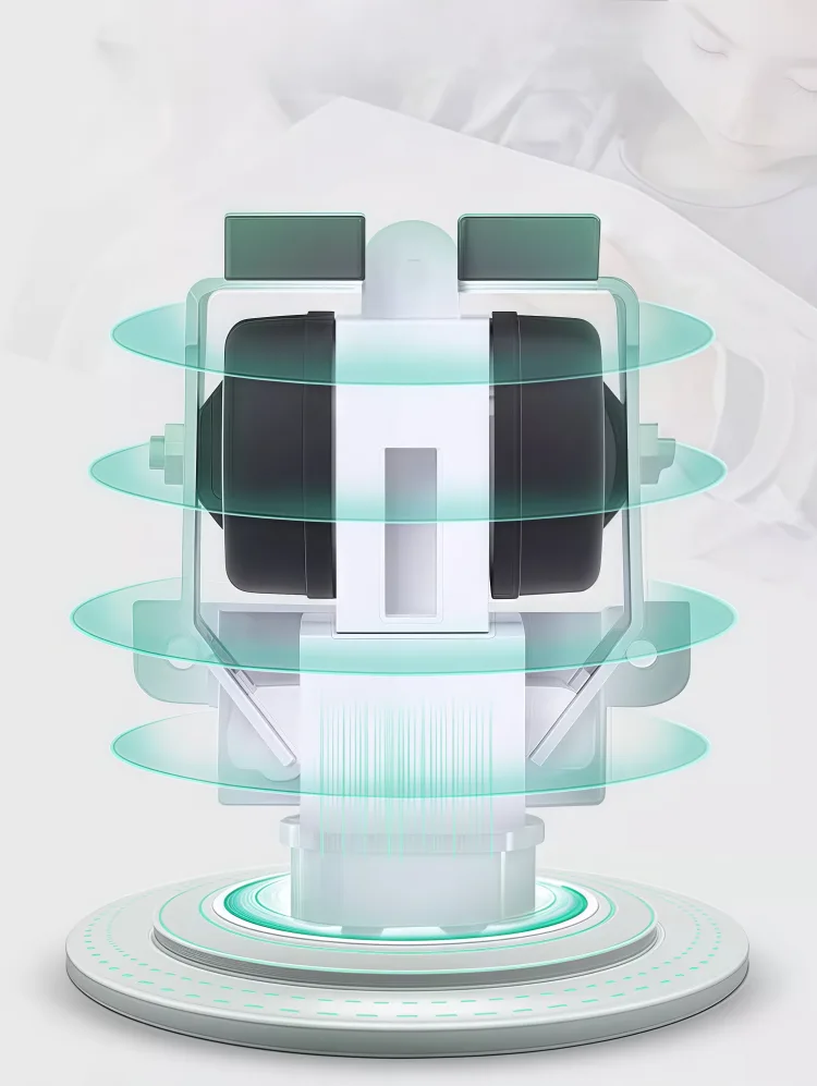 Integrated gas storage space