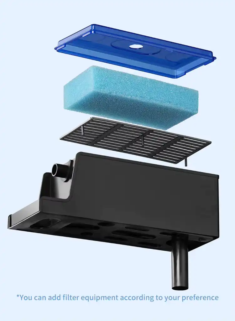Large-capacity filter box