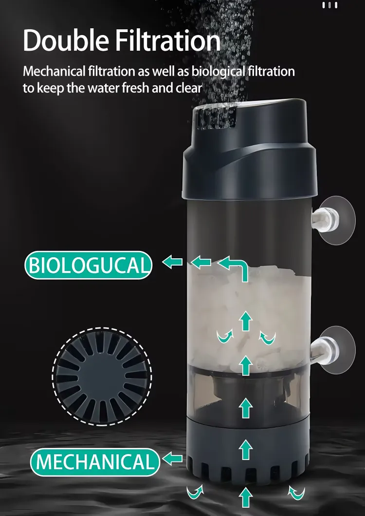 Physical and biological dual filtration, more efficient water quality maintenance 2