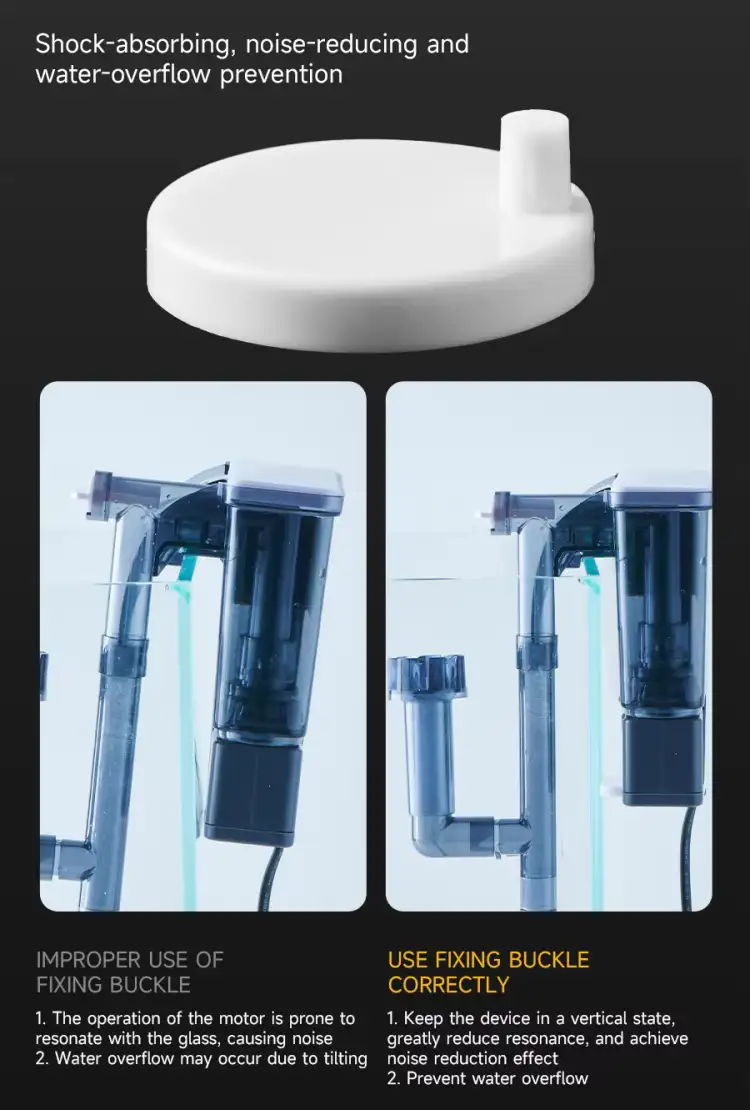 Shock-absorbing fixing buckle, safe and stable and more intimate