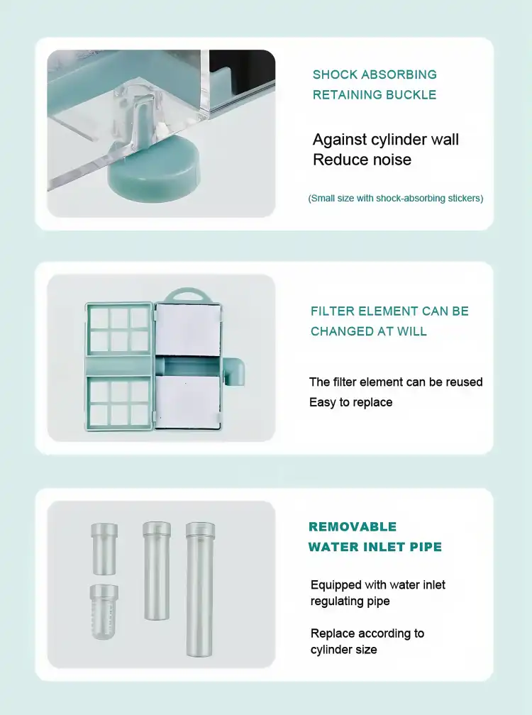 details of fish tank external filter