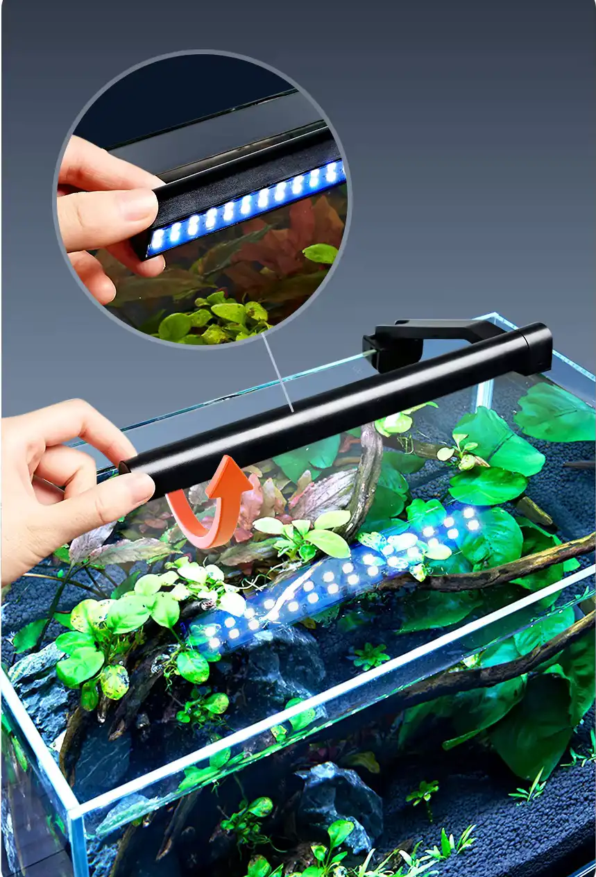 Adjustable water plant lamp 2