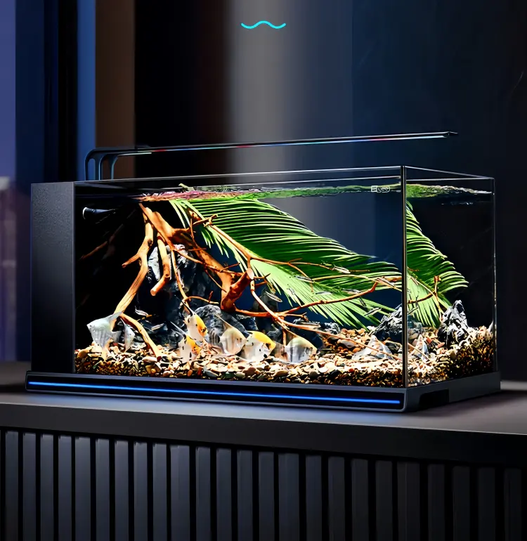 small fish tank with filter and light wholesale 2