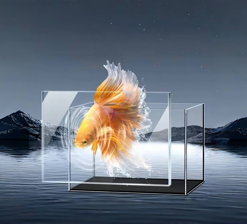 yee ultra white glass fish tank wholesale 2