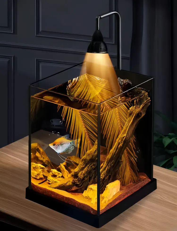 Selected fish tank landscaping materials
