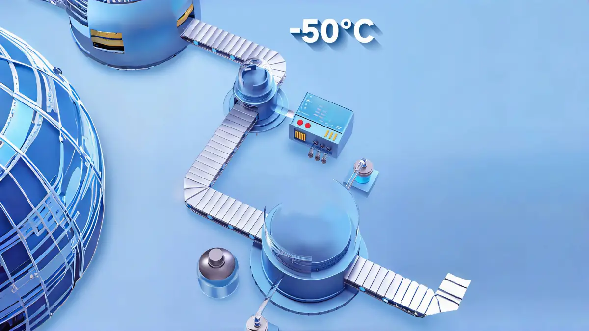 -50℃ freeze-drying technology to maintain the activity of nitrifying bacteria dry powder