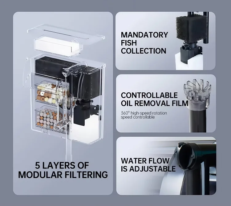 Aquarium Filter With Pump Wholesale 2-1