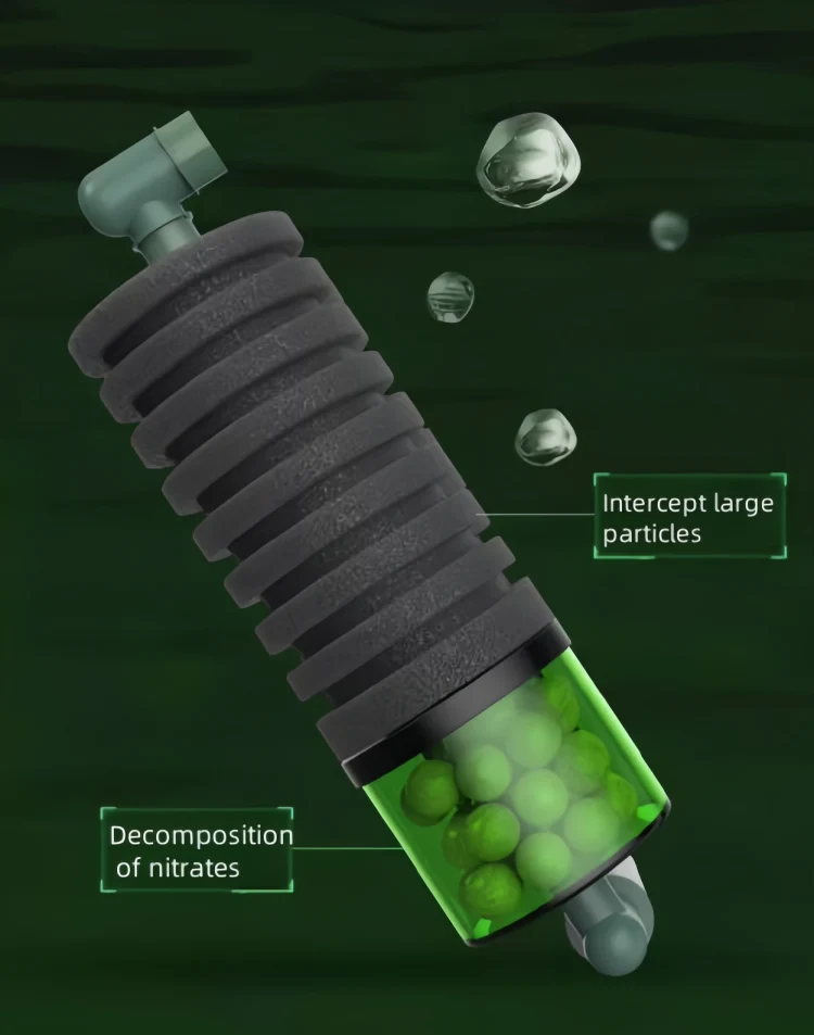 Microporous sponge filter