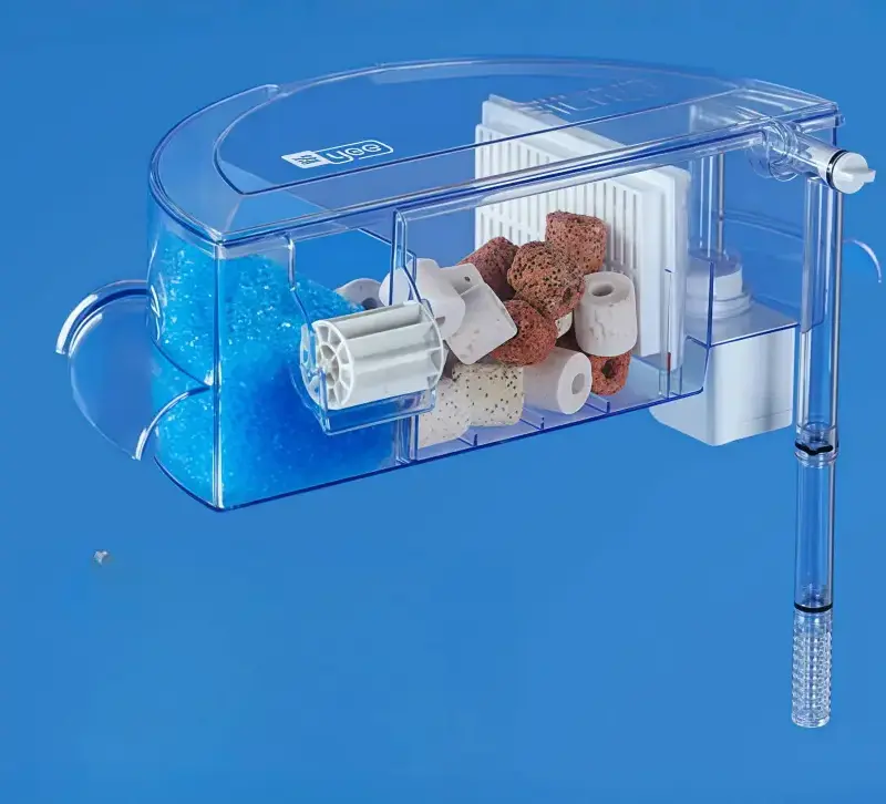 Round aquarium filter
