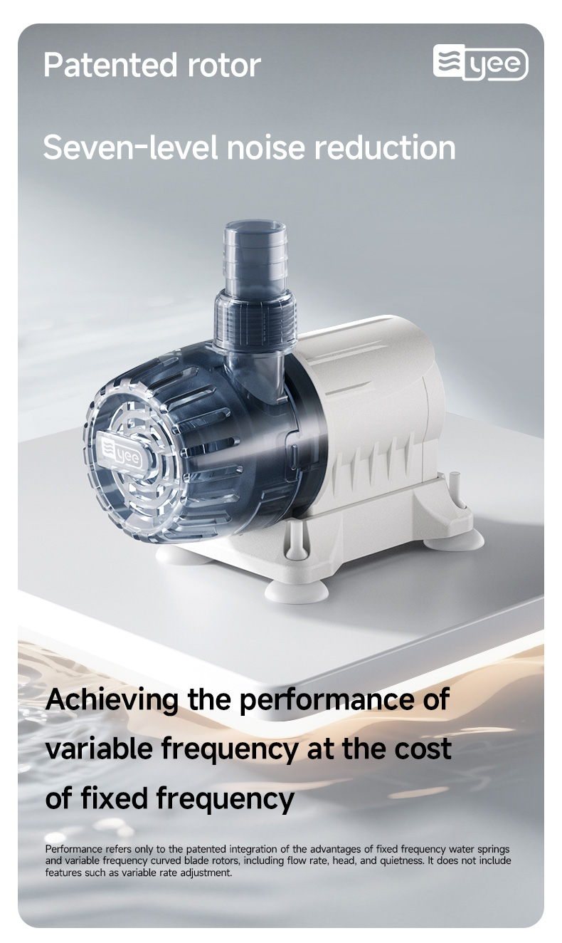 quiet submersible water pump for aquarium use