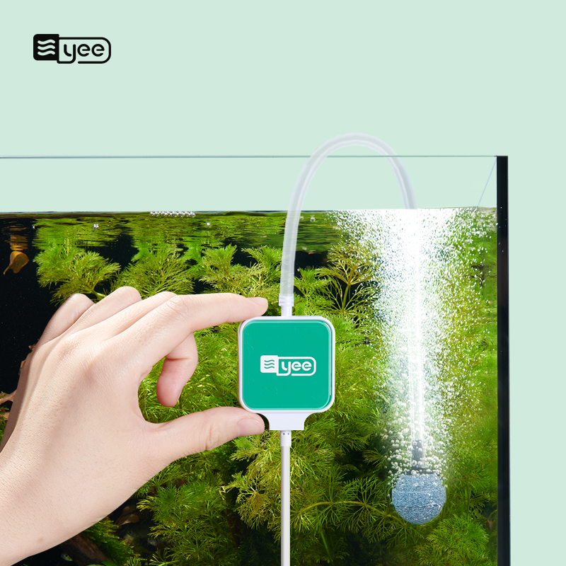 YEE Factory Wholesale High-Quality Mini Aquarium Air Pump 4.4cm Ultra Quiet