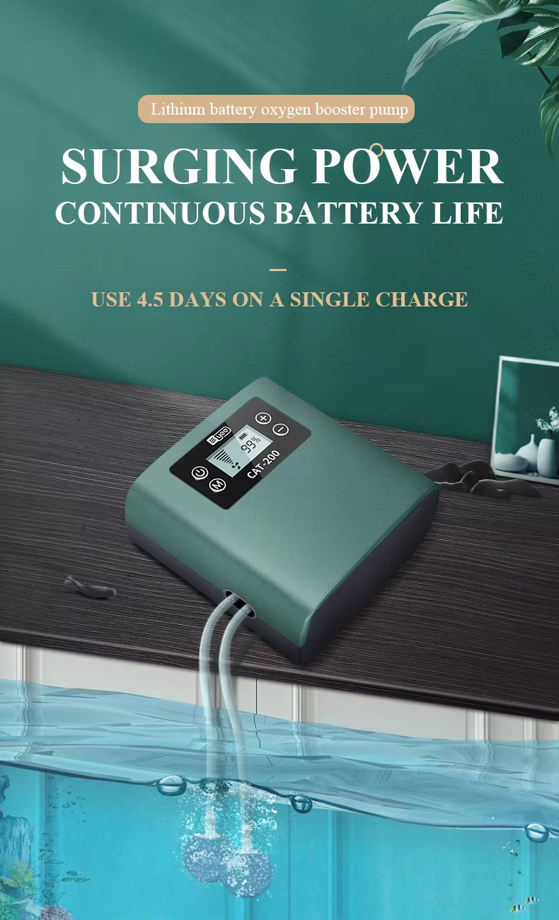 YEE rechargeable aquarium oxygen pump
