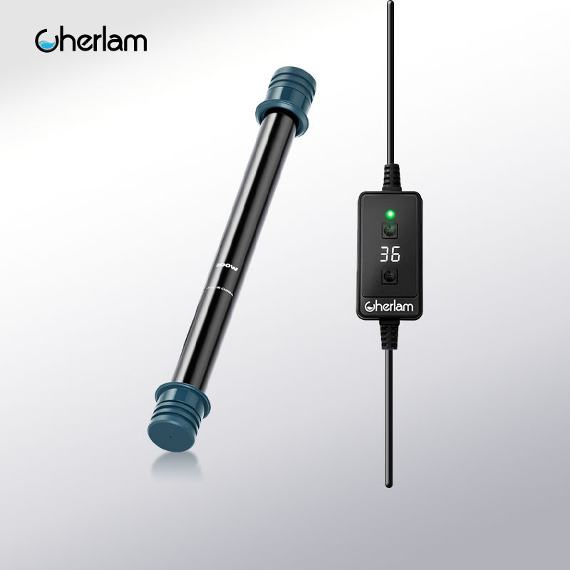 CHERLAM Mini Submersible Aquarium Heater Adjustable Temperature