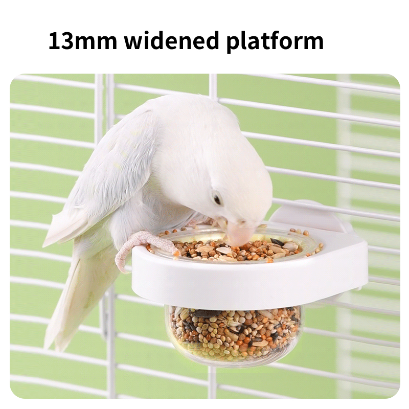 YEE parakeet bird feeder cockatiel Bird food bowl - Image 3
