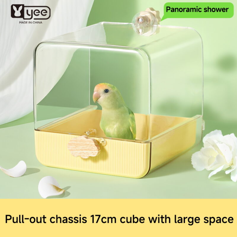 bird cage Parrot bathroom